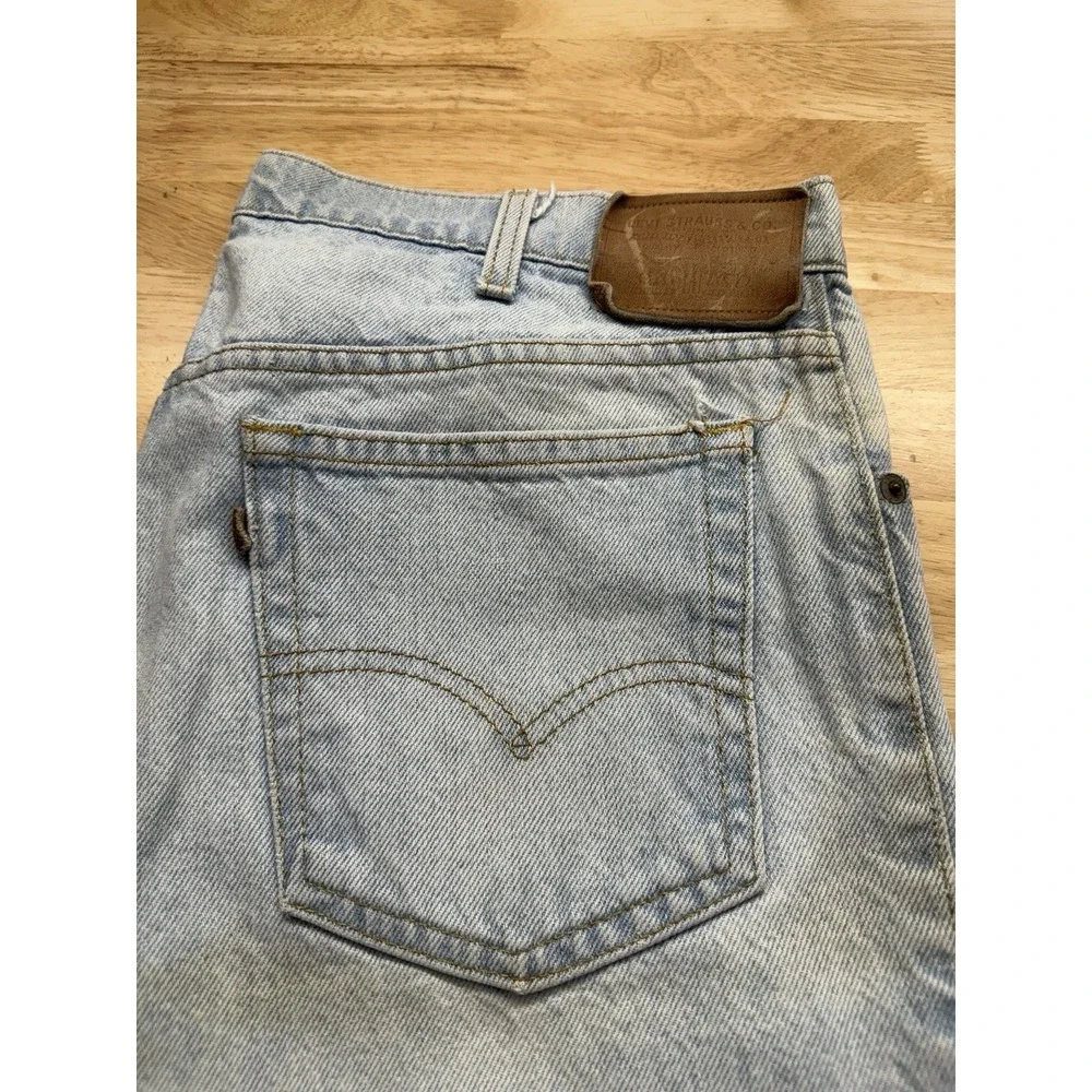 Vintage Levis‎ 549 Low Loose Original Jeans Men's Size 36X29 Made in USA 80's